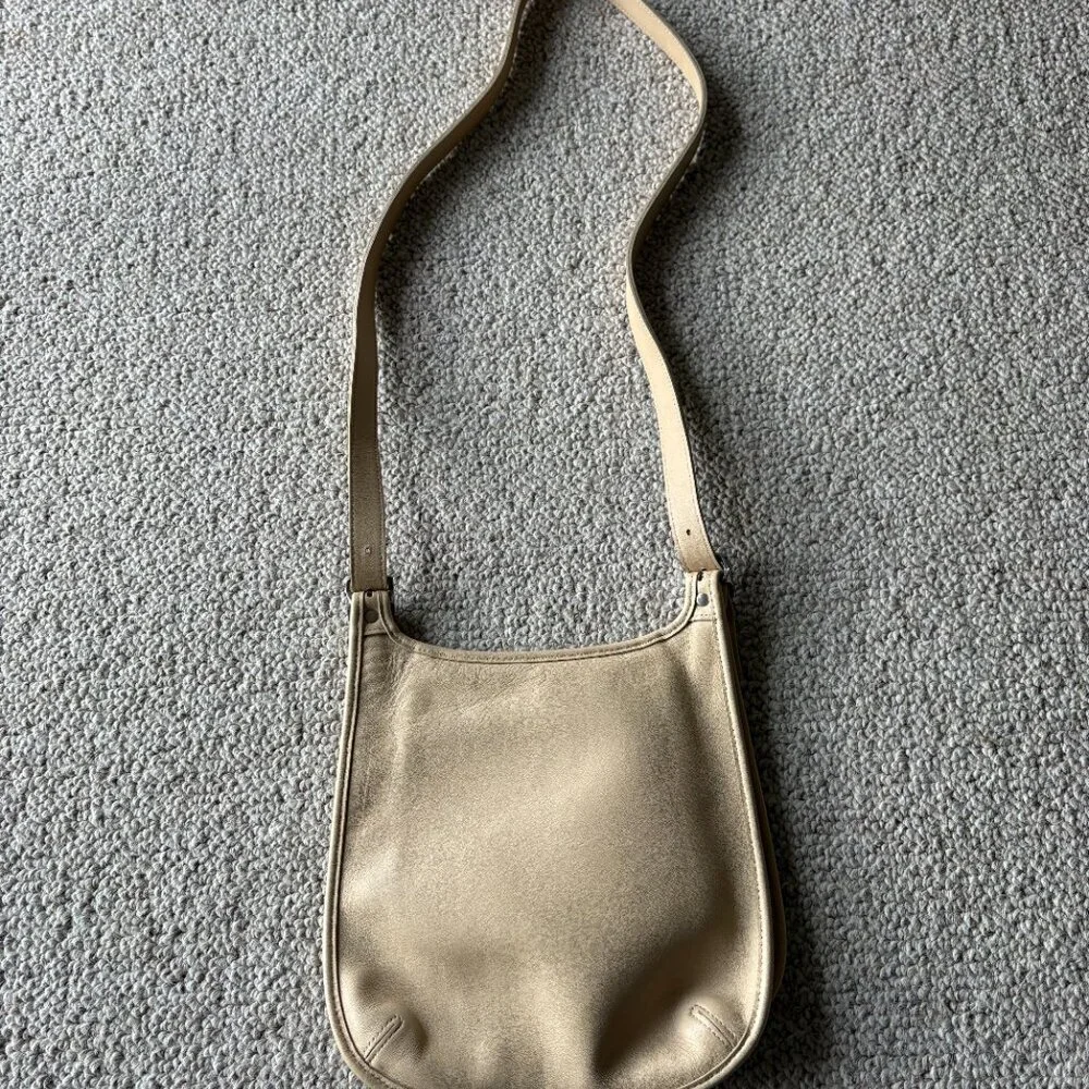 Vintage Coach 9135 Hippie Camel Leather Crossbody Y2K Preppy Classic